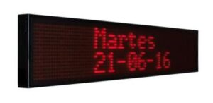 RÓTULO LED ELECTRÓNICO DE TEXTO