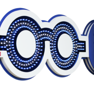 RÓTULO PARA ÓPTICAS MODELO MOSCÚ